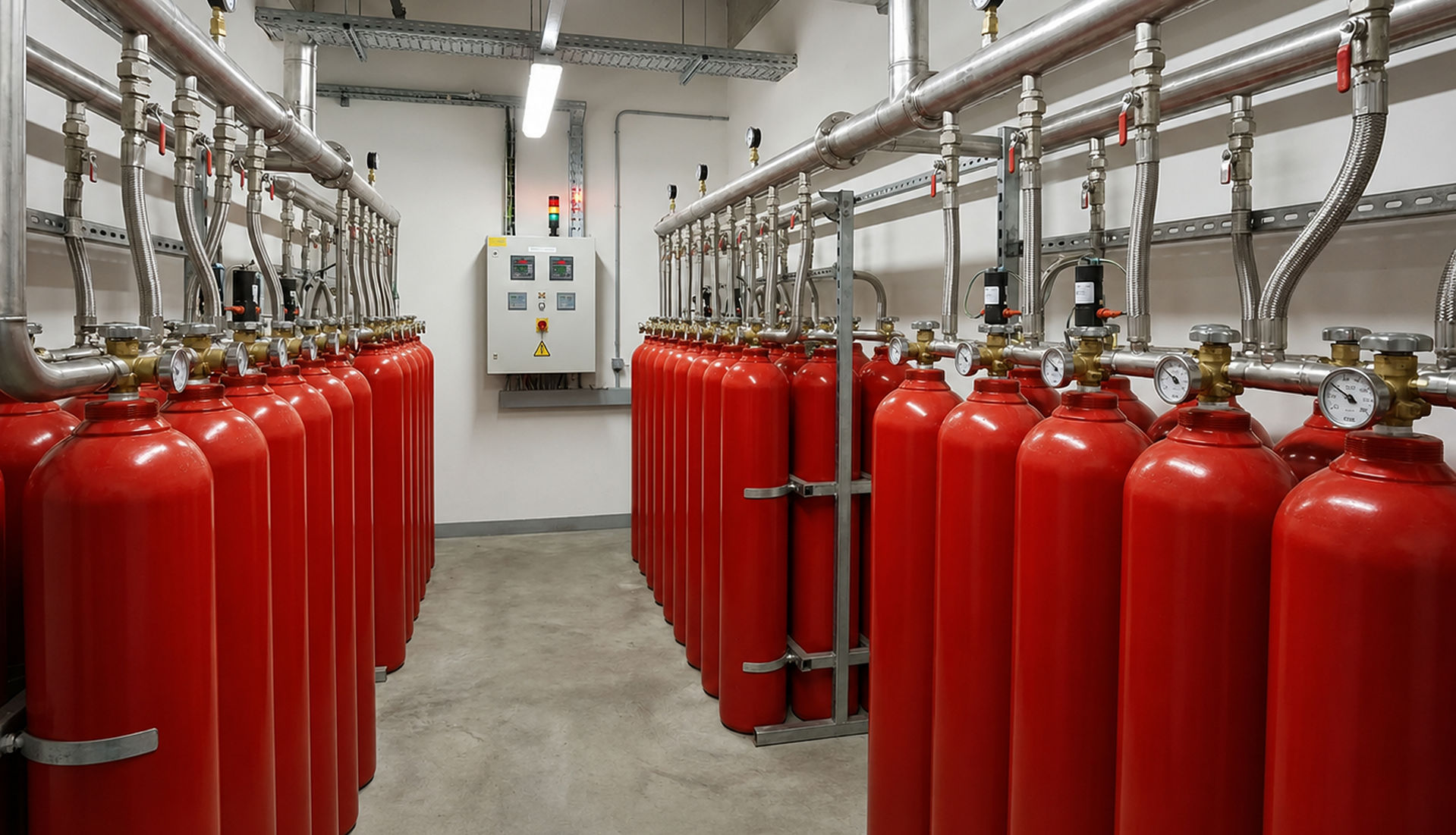 Protection incendie par gaz